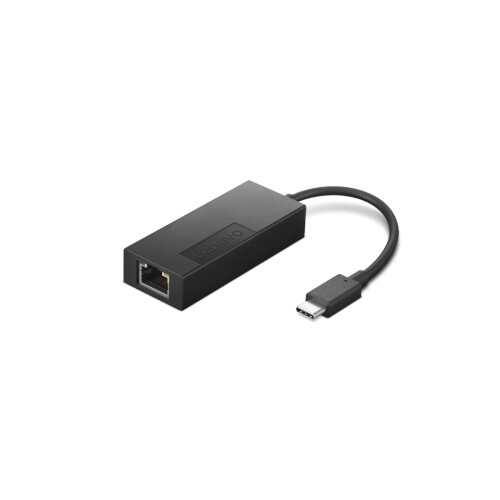 Lenovo Ethernet-sovitin - Lenovo - USB-C 2.5G - Musta väri - 2 porttia - Ethernet