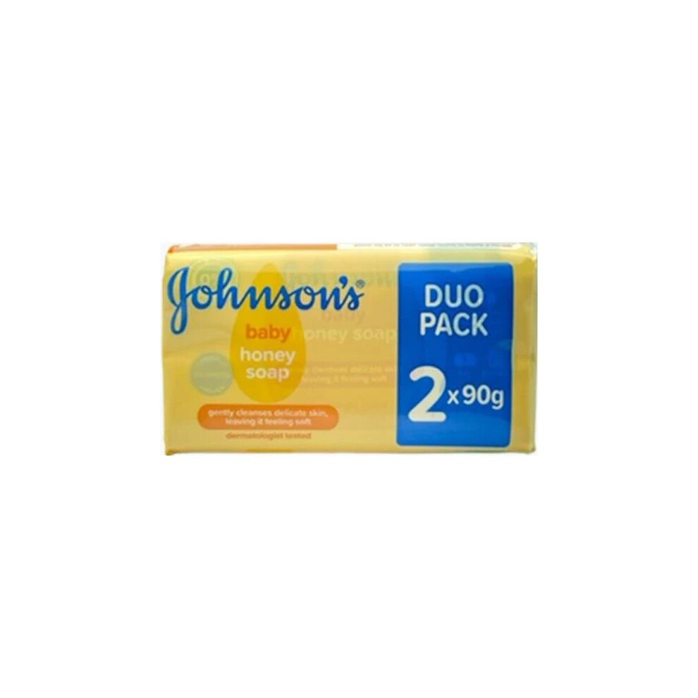 Photos - Other Cosmetics Johnsons Baby 6 x Johnson's Baby Honey Soap 2 x 90g Bars 99663 