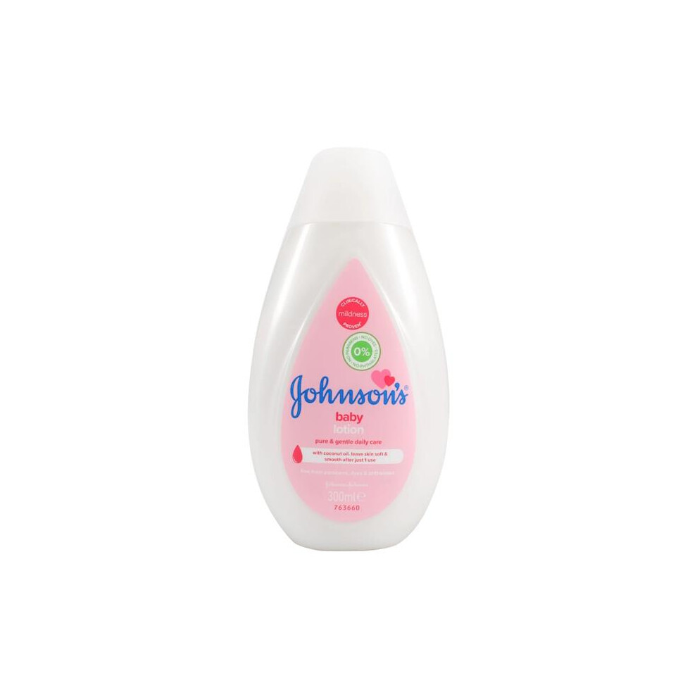 3 x Johnson's Baby Lotion 300ml