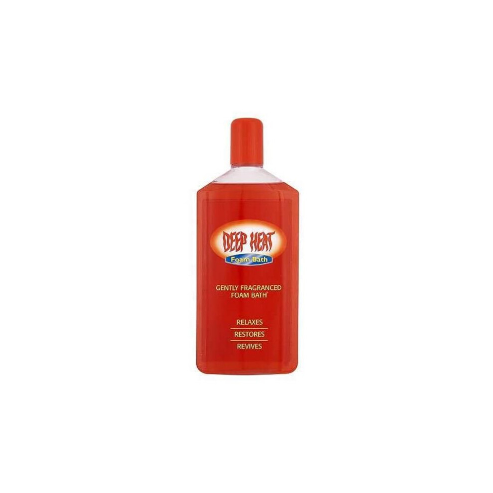 3 x Deep Heat Foam Bath 350ml