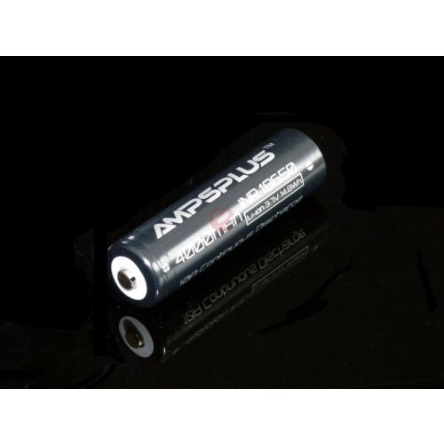 2x Ampsplus 18650 4000mah 3.7V Battery Button Top 1