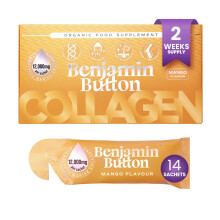 BB Mango Liquid Marine Collagen 12,000mg + Vitamin C 14 Sachets