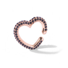 (Rose Goud Blauw) Chique Veelkleurige Kristallen Hart Oorboeien Voor Mannen En Vrouwen Mode-sieraden