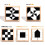 Black White Hidden Building Blocks Parent Child Interaction Cognize Spatial Toy 6