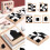 Black White Hidden Building Blocks Parent Child Interaction Cognize Spatial Toy 7