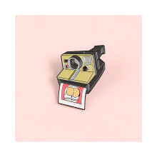 Camera Geometrische Retro Broche Pin Prachtige Legering Mode-accessoire voor mannen en vrouwen