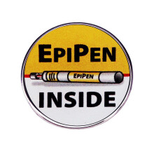 Epipen Inside Medical Alert Broche Modieuze Emt EHBO Pin Badge voor mannen en vrouwen