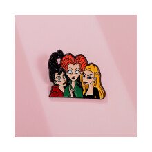 Opvallende cartoon karakter legering broche pin met levendige kleuren voor modeliefhebbers