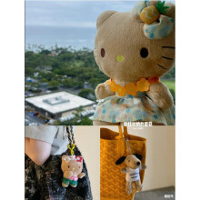 Kitty Hellokt Hello sleutelhanger Hawaiian Kitty hanger leuk en modieus tasaccessoire