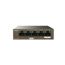 Switch - TENDA - TEG1105PD - 5 porte - 4 porte PoE - Compatto non gestibile