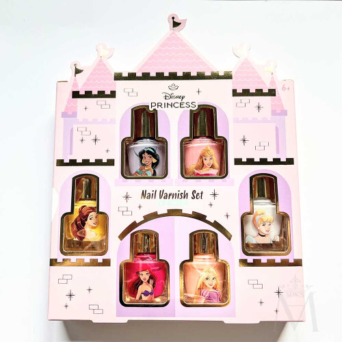 Disney Disney Princess Nail Varnish Set 6pcs