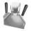 Stainless Steel Chip Bagger 23cm for Chips Fries Snacks Durable Sleek Design 1