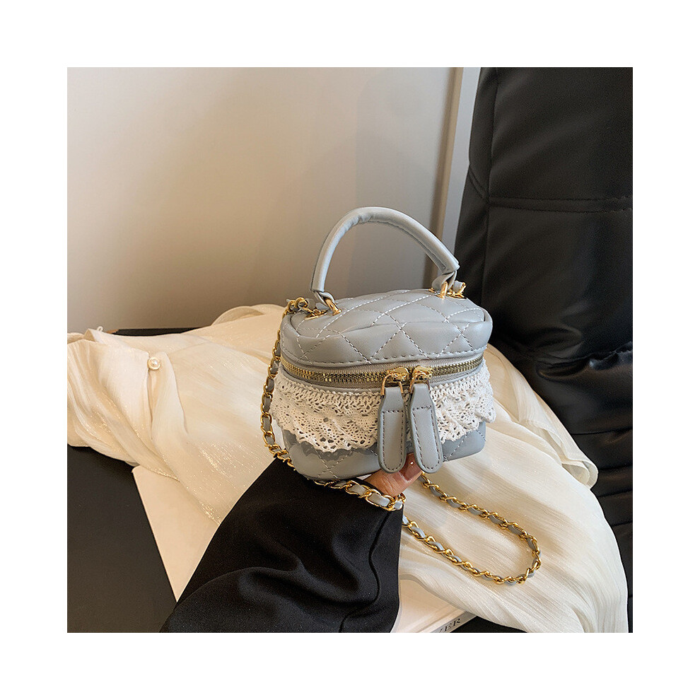 (Gray) Edge Elegant Lace Small Handbag For Women In Multiple Colors And Minimalist Style-image-OPC-PGW7JY8-NEW