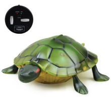 (Green) Control Remote Electric Turtle Robot Infrared Simulation Lifelike Animals Crawl