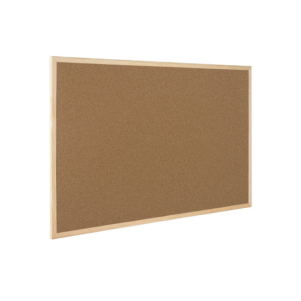 Q-CONNECT KF03566 bulletin board Fixed bulletin board Brown Cork