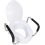 Adjustable Raised Toilet Seat Raiser With Arms Universal Elevated Disability Aid 2