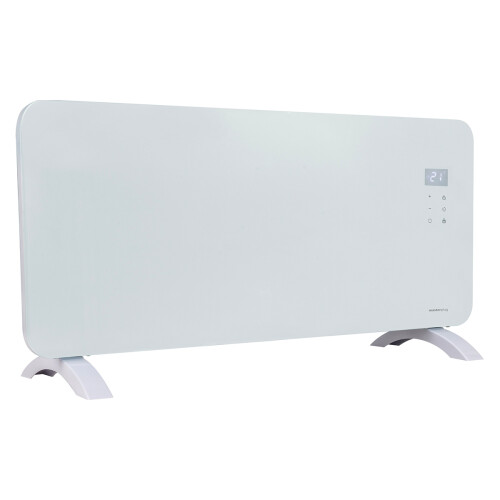 Masterplug Auraline SmartEnergy Glass Panel Heater 2000W White