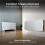 Masterplug Auraline SmartEnergy Glass Panel Heater 2000W White 6