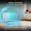 Masterplug Auraline SmartEnergy Glass Panel Heater 2000W White 8