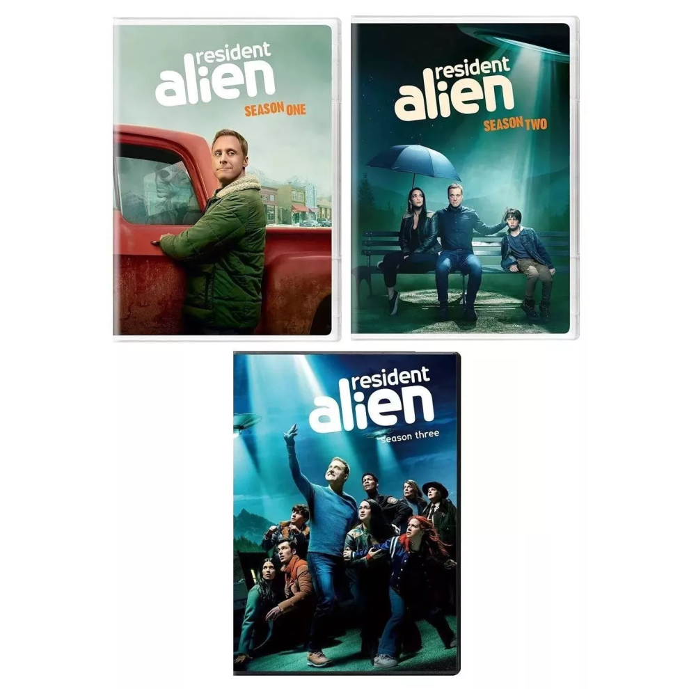 Yuansais Resident Alien : The Complete Series, Seasons 1 2 3 (Dvd)