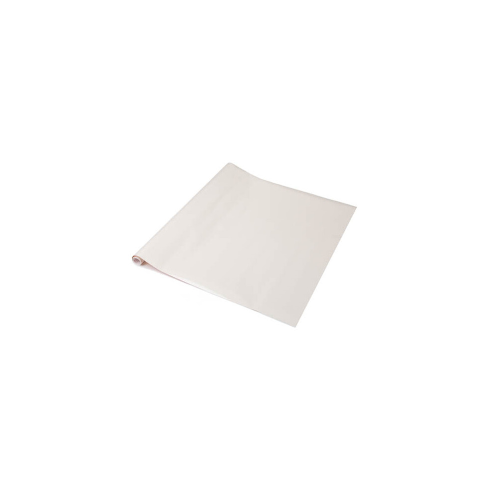 (67.5cm) GLOSSY LIGHT CREAM sticky back plastic vinyl wrap film (2m long)