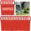 100x Plastic Blade Set Cutter For Cordless Grass Trimmer Strimmer Replacement 1
