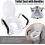 Adjustable Raised Toilet Seat Raiser With Arms Universal Elevated Disability Aid 1