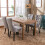 (Grey) Set of 6 Velvet Upholstered Kitchen Dining Chairs 4