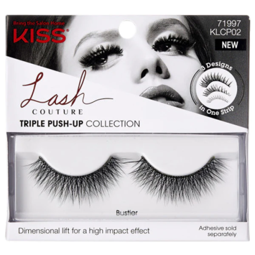Eylure Kiss Lash Couture Triple Push-Up Bustier (2er Pack)