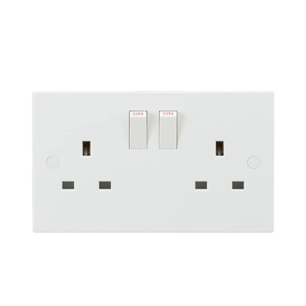 Knightsbridge 13A 2G Sp Switched Socket - Sn9000s 5055832952961
