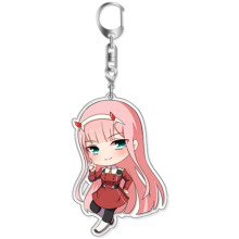 Ditf Darling In The Franxx Schlüsselanhänger Zero Two 002 Acryl Keychain Geschenk Neu