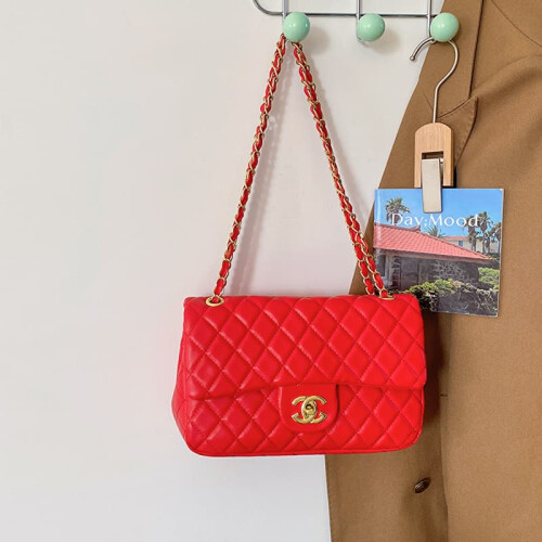 Diamond single shoulder crossbody bag 1