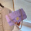 Diamond single shoulder crossbody bag 3