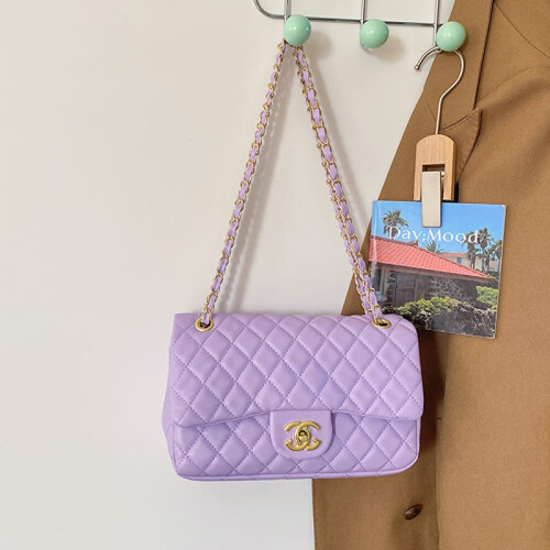 Diamond single shoulder crossbody bag 1