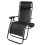 Samuel Alexander Black Multi Position Textoline Zero Gravity Garden Relaxer Chair Lounger 9