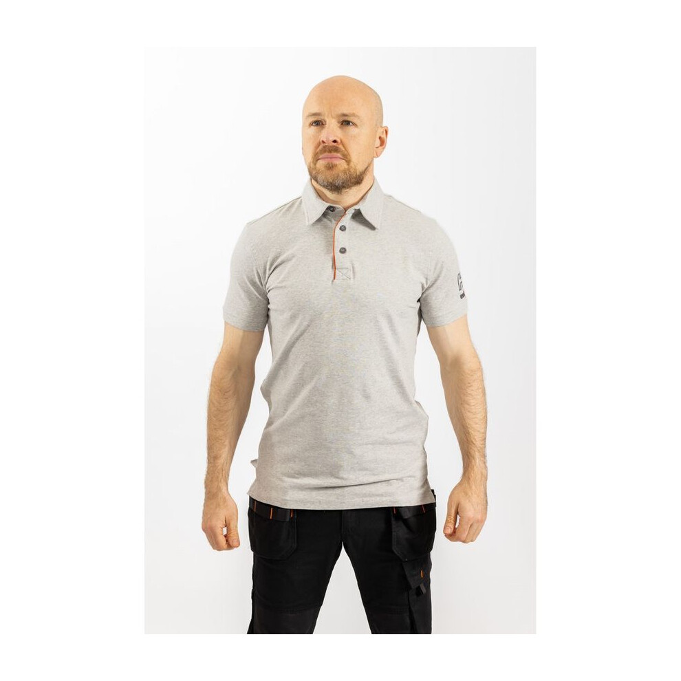 Kensington Polo Grey Melange EU Size XL