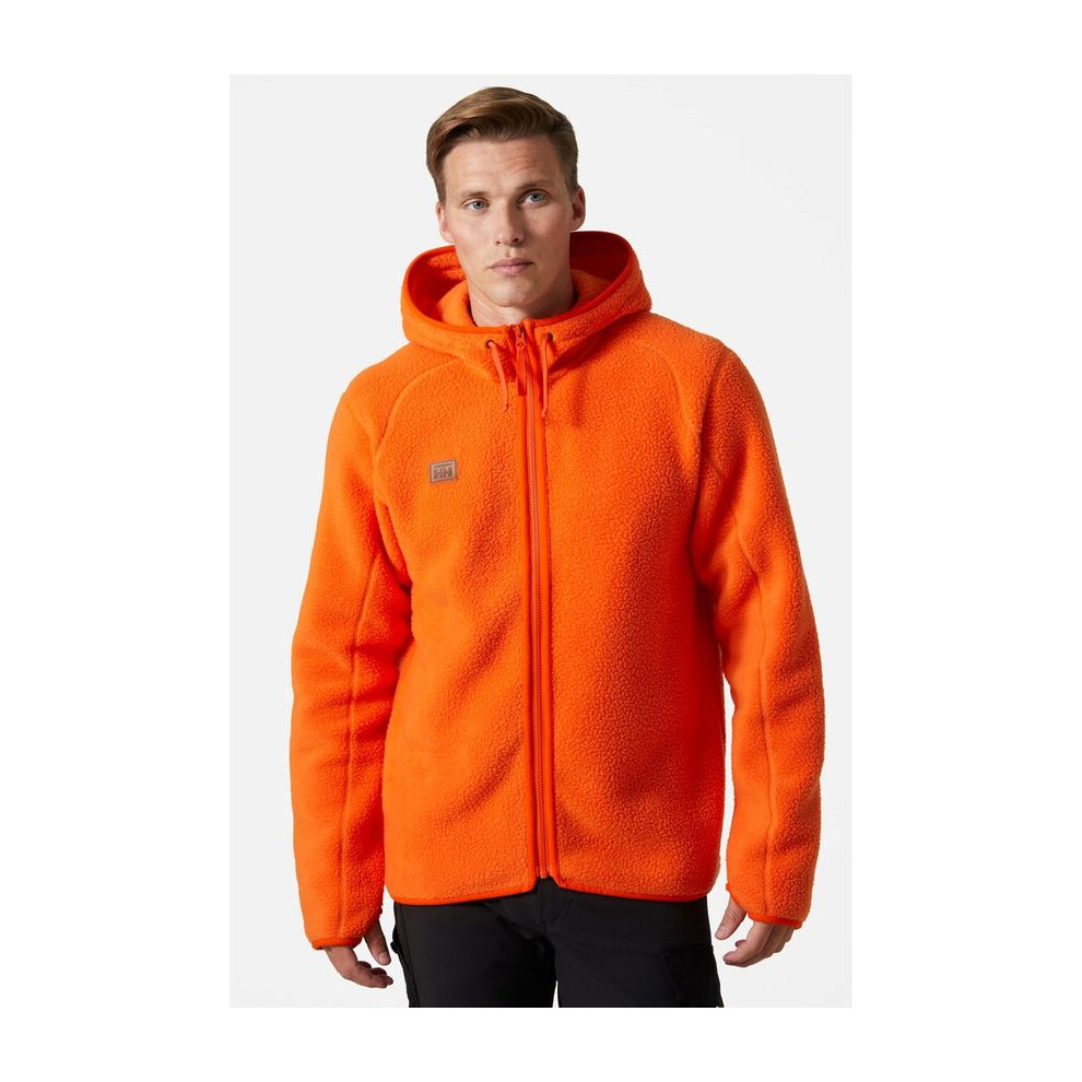 Heritage Pile Hoodie Dark Orange EU Size S