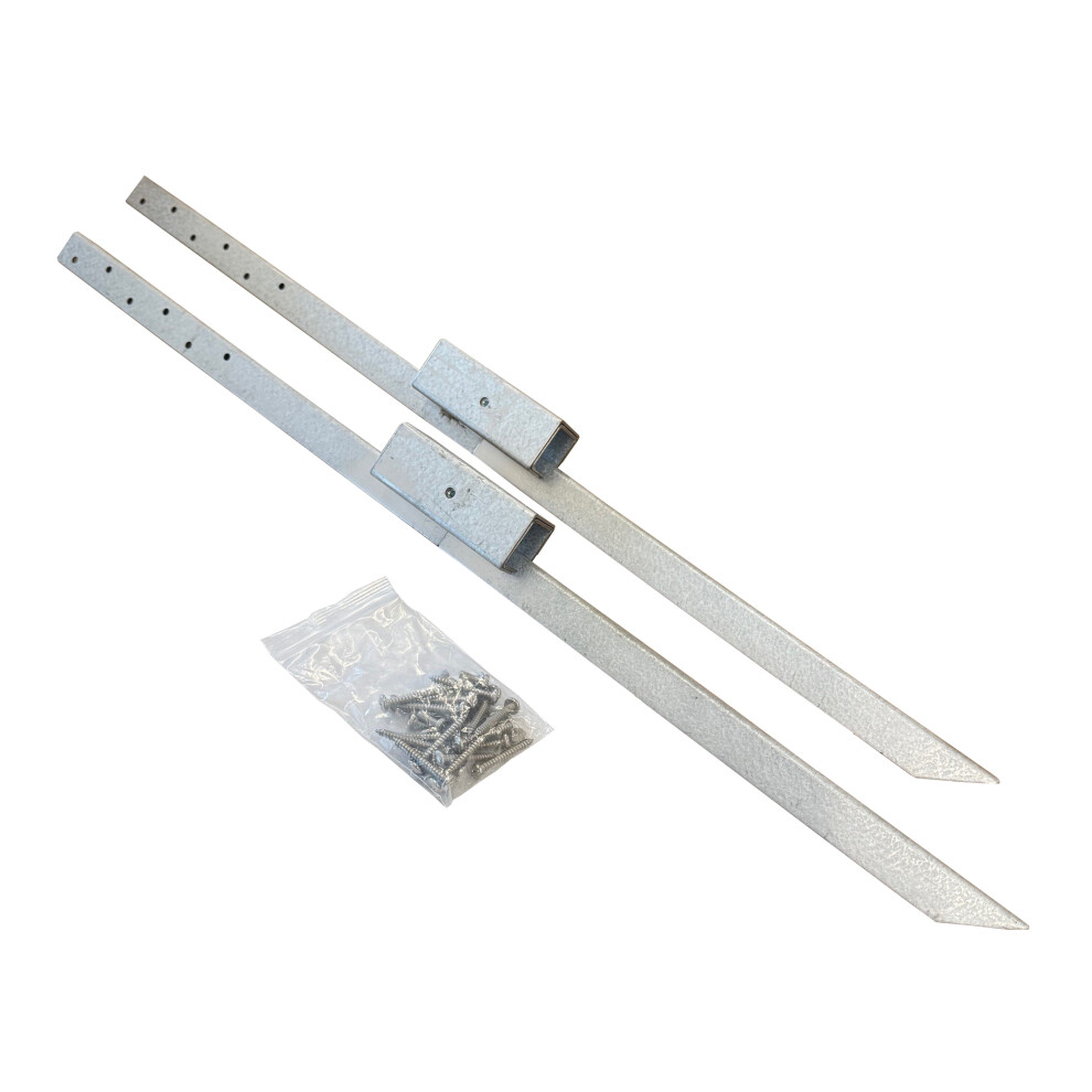 Fence Post Repair Stakes For Damaged Wooden Posts (Pack Of 2) 5056589504083