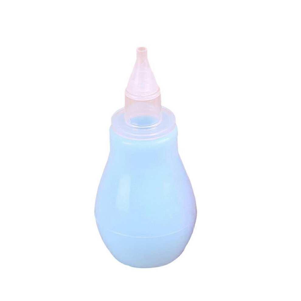(As Show, One Size) Baby Nasal Aspirator Sucker Mucus Removal For Infant Nose Congestion Relief ( Blue) Light/Blue