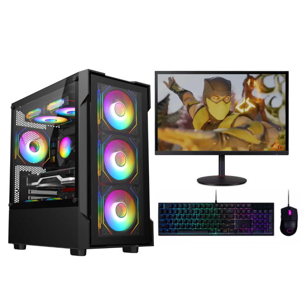 Fast Gaming PC Bundle Intel Core i3-4th Gen 8GB RAM 240GB SSD Windows 11 Wi-Fi GT 730-image-OPC-PGWBDVY-REFURBISHED