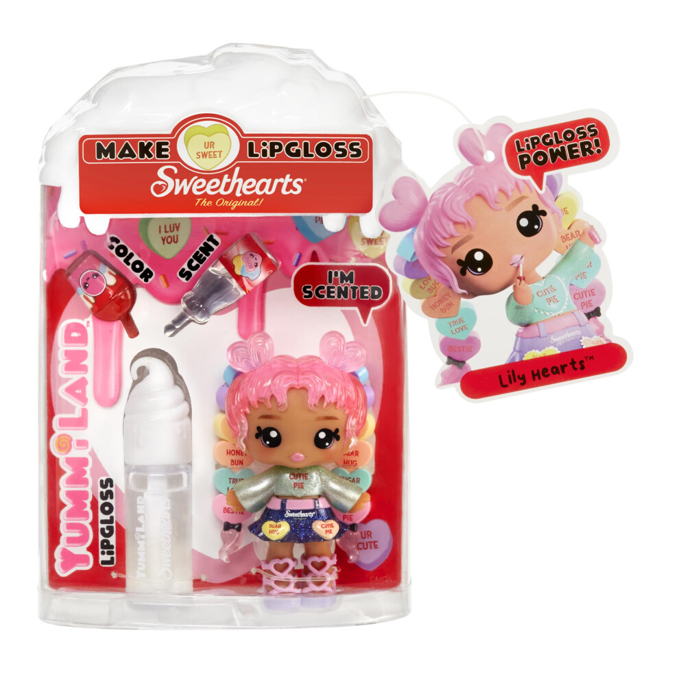 Yummiland X Sweethearts Collection Lily Hearts Lip Gloss Dolls