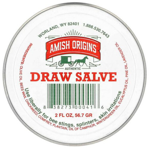 Amish Origins, Draw Salve, 2 fl oz (56.7 g)
