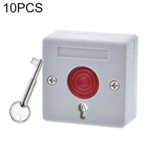 10 stücke NC KEIN signal optionen sicherheit alarm zubehör push-taste notfall taste feuer alarm notfall schalter