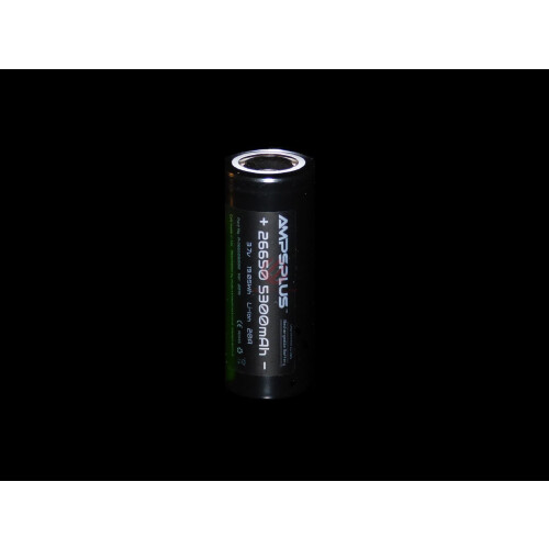 Ampsplus 26650 5300mAh 20A 3.7V Rechargeable Battery