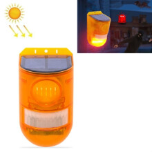 129 dB Solar-Alarmleuchte, menschlicher Körpersensor, Alarmanlage, Bauernhof, Diebstahlsicherung, Fahrobjekt, Ton- und Lichtalarmleuchte, Stil: N911E