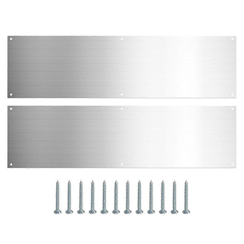 (As Show, One Size) 1 Set Metal Door Kickplate Practical Door Kick Plates Door Kick Door Plate 6974185862835