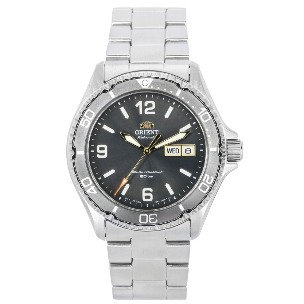 Orient Sports Kamasu Mako III Stainless Steel Grey Dial Automatic Diver's RA-AA0819N19B RA-AA0819N39B 200M Men's Watch