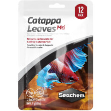 (Leaves Medium 11g) Seachem Aquarium Fish Tank Catappa Almond Trees Leaves Ph Support