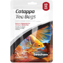 (Tea Bags 27g) Seachem Aquarium Fish Tank Catappa Almond Trees Leaves Ph Support