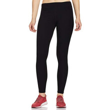 D  mske leg  ny Enamor Essentials so stredne vysok  m p  som,   zky strih, po clenky, priedu  n  , elastick  , le    rne - E070-(E070_Jet Black_S)